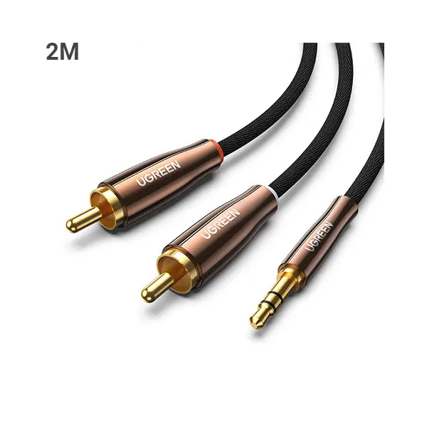 Ugreen AV170 (80847) 3.5mm to 2x RCA Aux Cable - 2M