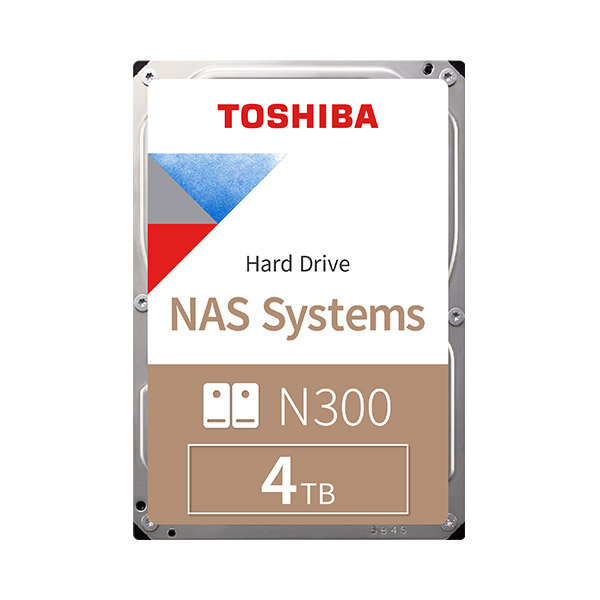 TOSHIBA N300 4TB 3.5 Inch 7200RPM SATA NAS Hard Drive #HDWG440AZSTA