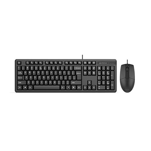 A4TECH KK-3330 Multimedia FN Desktop Wired USB Keyboard Mouse Combo