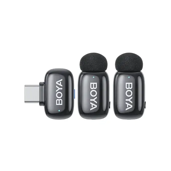 BOYA Mini 2-04 AI Noise Cancellation Super Mini Wireless Microphone