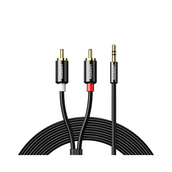 UGREEN AV116 (10584) 3.5mm to 2RCA Cable - 2M