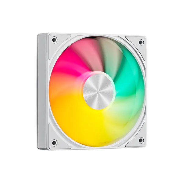 upHere U3TC1 120mm ARGB Casing Fan - White