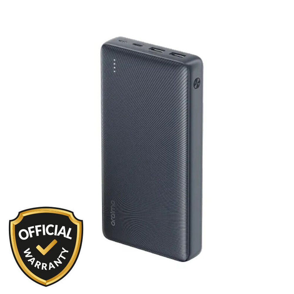 Oraimo Traveler 15 Flash 20000mAh 15W Type-C Power Bank  (OPB-1200) - Black