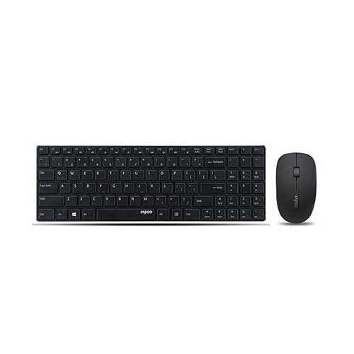 Rapoo 9300P Wireless Optical Keyboard and Mouse Combo