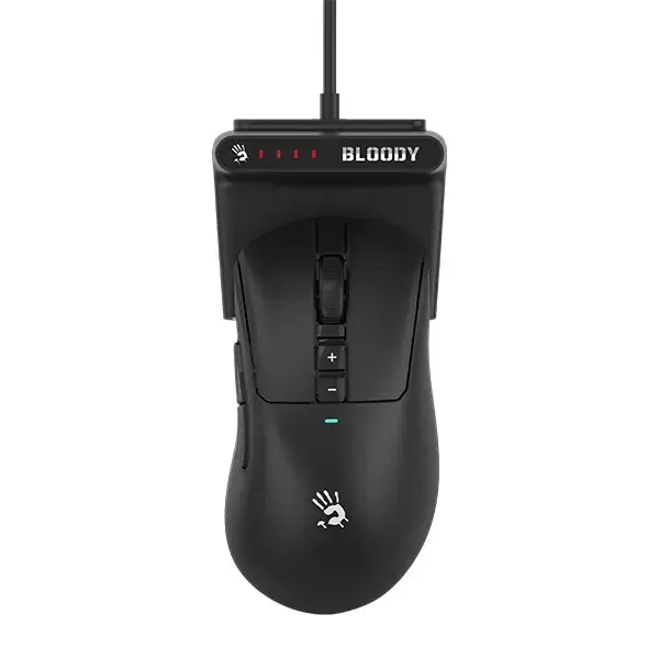 A4Tech Bloody R73 Ultra Duo Black Dual Mode Wireless + USB Type C Gaming Mouse Including Dock