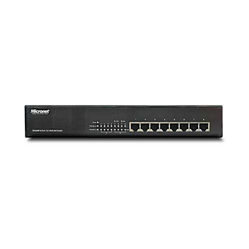 Micronet SP6008P 8 Port PoE Unmanaged Switch