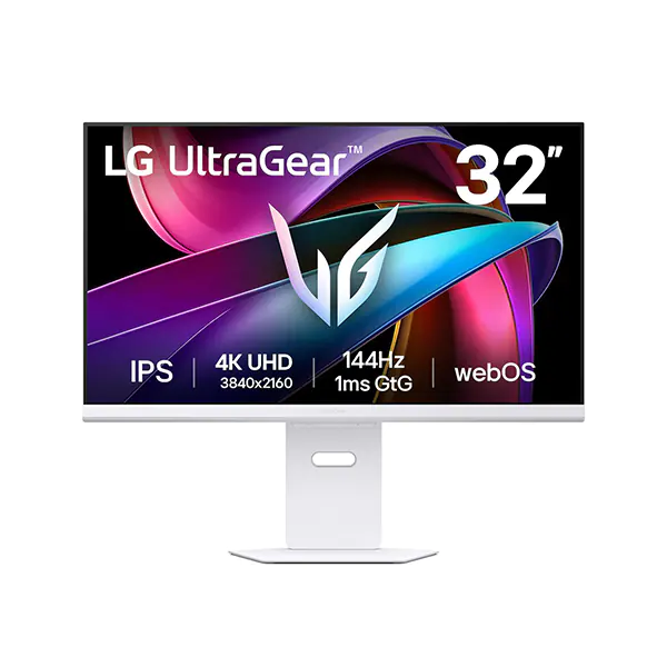 LG UltraGear 32G810SA-W 32-inch 144Hz 4K UHD (3840x2160) AI Smart Gaming Monitor