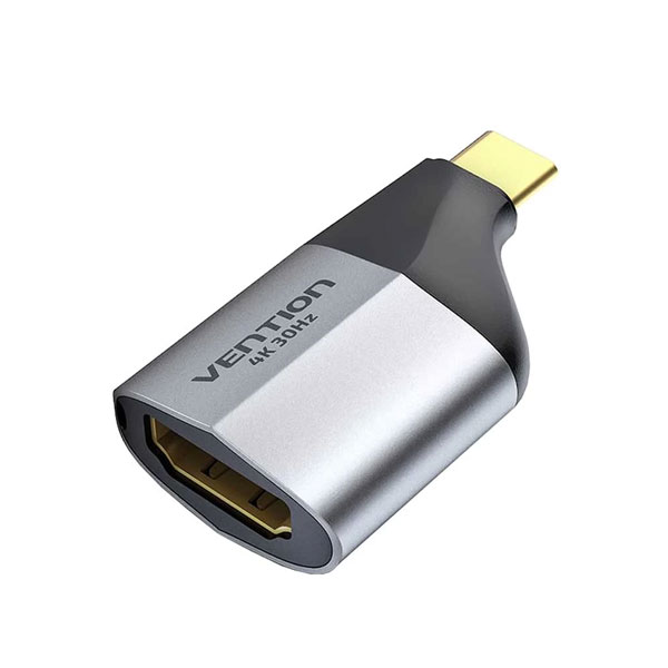 Vention (TCDH0) Type-C Male To HDMI Female Gray Converter