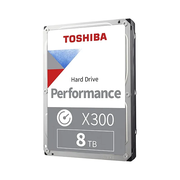 TOSHIBA 8TB 7200 RPM X300 Performance SATA Hard Disk Drive-HDWR180AZSTA