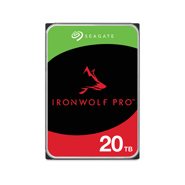 Seagate IronWolf Pro 20TB 3.5-inch 7200RPM SATA NAS HDD - ST20000NT001