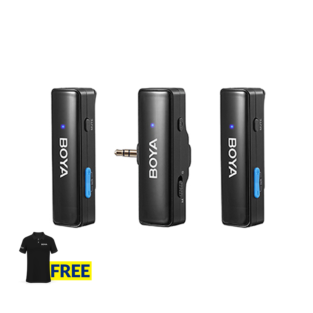 BOYA BOYALINK A2 All-In-One Design Wireless Microphone System