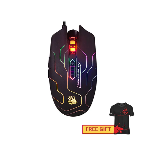 A4TECH BLOODY Q80 Neon X’Glide Gaming Mouse