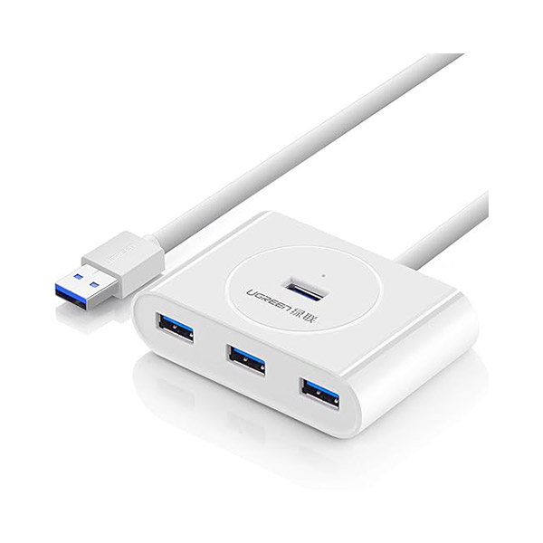 UGREEN CR113 (20283) USB 3.0 Hub 1M - White