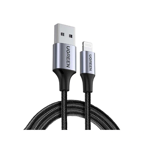 UGREEN 60156 Lightning to USB Cable Alu Case with Braided 1M