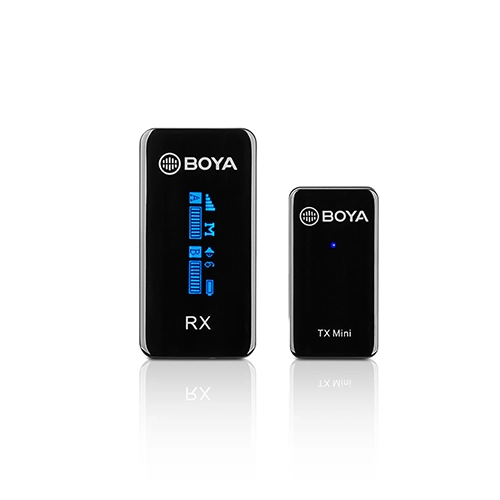 BOYA BY-XM6-S1 Mini Ultra Compact 2.4GHz Dual-Channel Wireless Microphone System