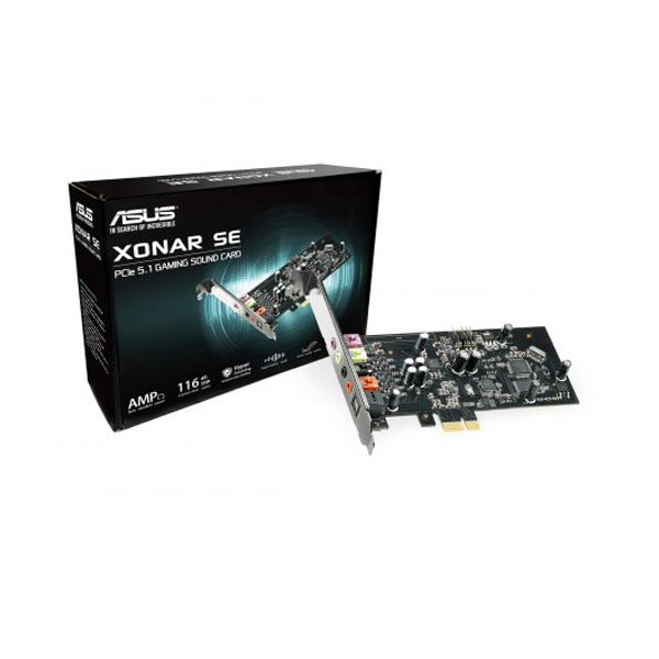 Asus Xonar SE 5.1 PCIe gaming sound card