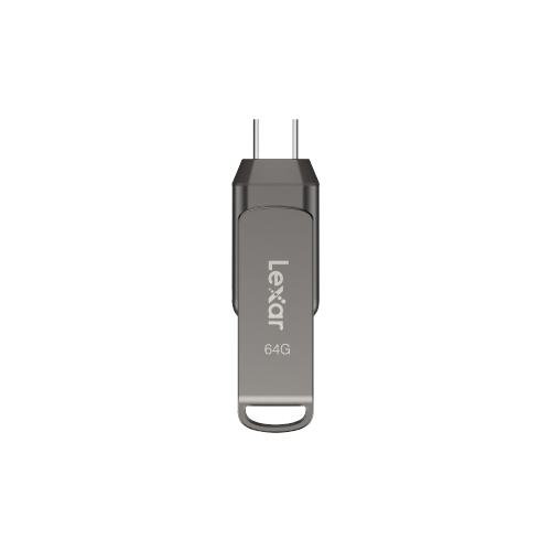 Lexar JumpDrive Dual Drive D400 64GB USB 3.1 Type-C Pen Drive