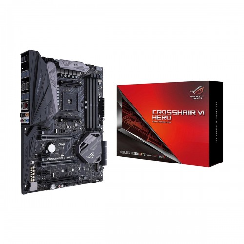 ASUS ROG CROSSHAIR VI HERO  AMD X370 ATX Gaming Motherboard 