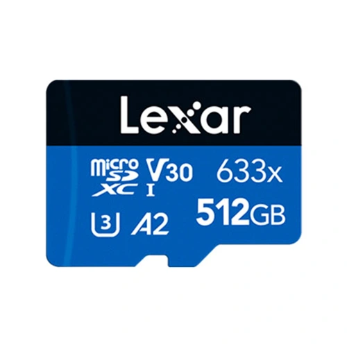 Lexar High-Performance 633x 512GB MicroSD UHS-I Memory Card
