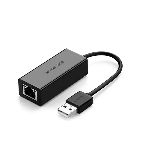 UGREEN CR110 (20254) USB 2.0 10/100Mbps Ethernet Adapter - Black