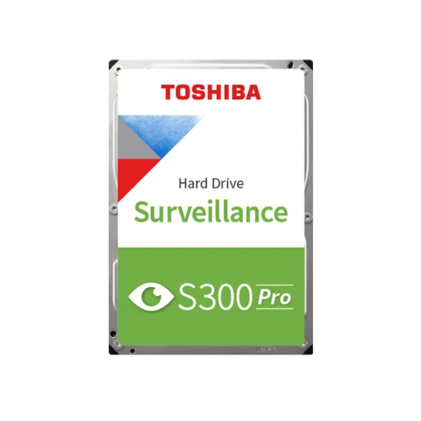 TOSHIBA 10TB 7200 RPM S300 Pro Surveillance SATA HDD-HDWTA1AUZSVA