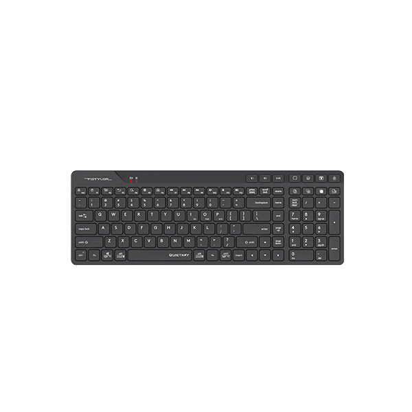 A4tech FBK27C AS Fstyler Wireless Rechargeable Keyboard - Black