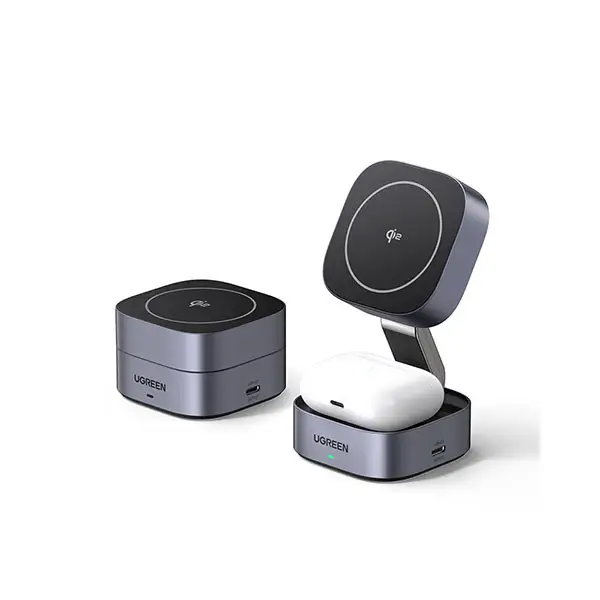Ugreen W702 (35316) 15W 2-in-1 Magnetic Wireless Charger