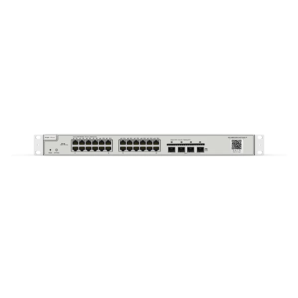 Ruijie RG-NBS3200-24GT4XS-P 24-Port Gigabit 4 * 10G Uplink Layer 2+ Cloud Managed PoE Switch