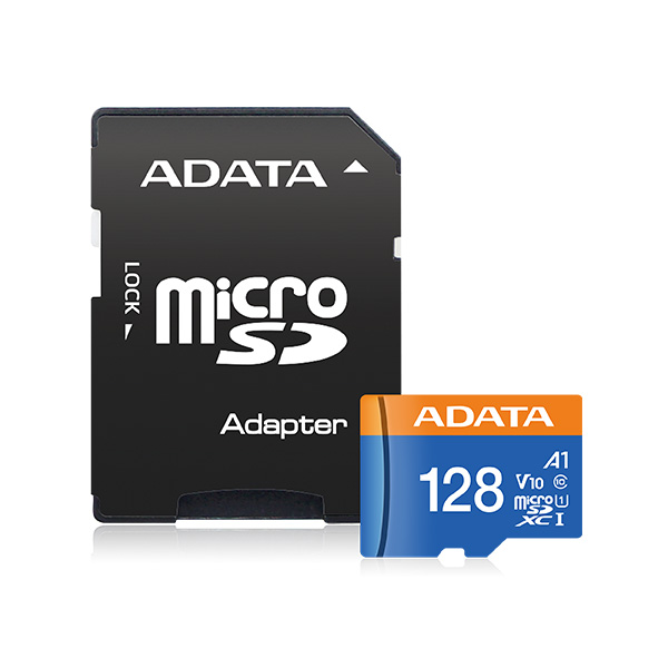 ADATA 128GB Memory Card Class 10 A1 (microSDXC)