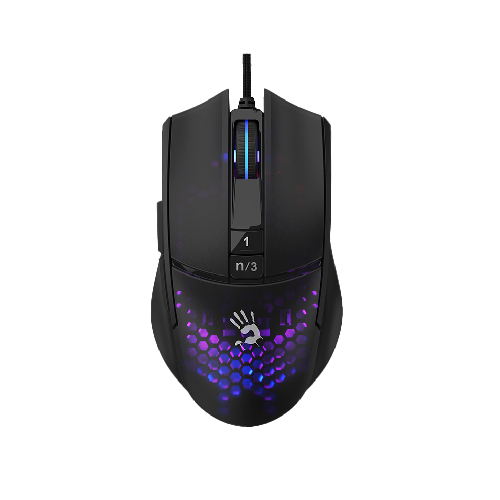 A4Tech Bloody L65 Max Honeycomb Lightweight RGB Gaming Mouse