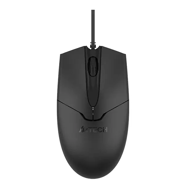 A4Tech OP-550S Wired Silent Click Optical Mouse
