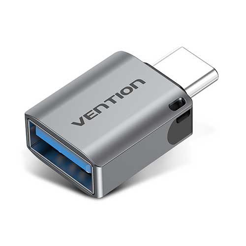 Vention CDQH0 USB-C Male to USB 3.0 Female OTG Adapter Aluminum Alloy Type