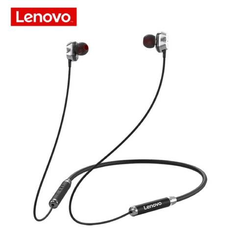 Lenovo HE08 Wireless Neckband In-Ear Headphones