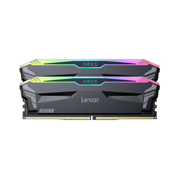 Lexar ARES RGB 32GB (2 X 16GB) DDR5 6000MHz Gaming Desktop RAM