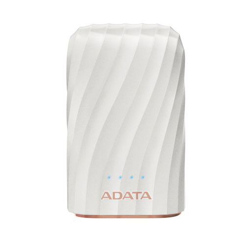 ADATA P10050C 10050mAh Power Bank - White