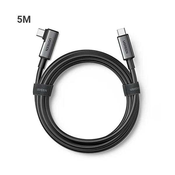 UGREEN US551 (90629) Right Angle USB-C to USB-C Link Cable - 5M