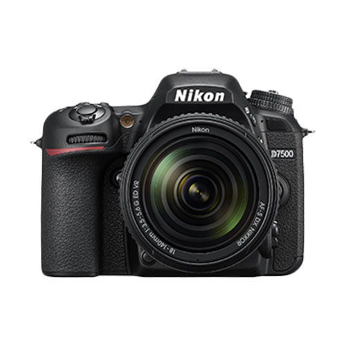 Nikon D7500 DSLR Camera with 18-140 VR Kit Lens with AF-S 18-55 VR Kit Lens