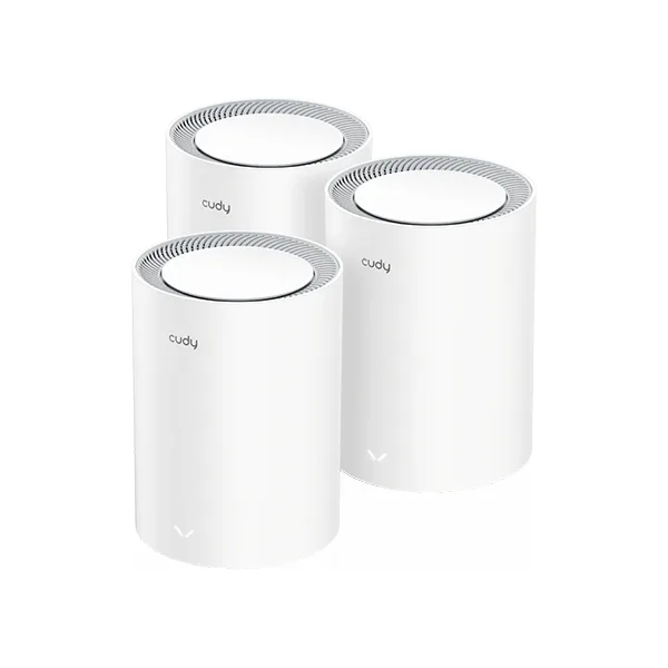 Cudy M3000 (White) 3-Pack AX3000 2.5G Dual Band Wi-Fi 6 Mesh System Router