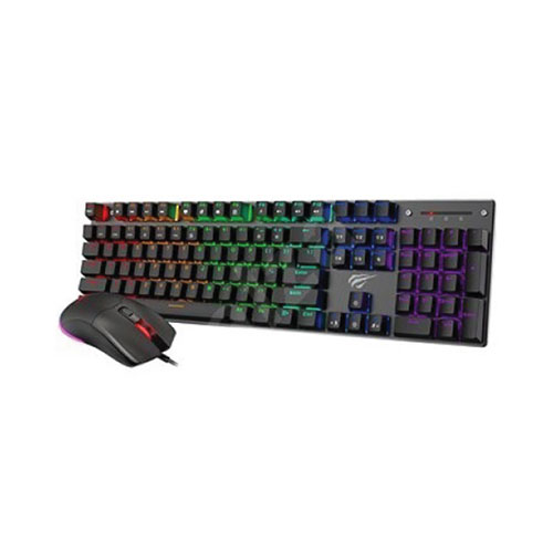 HAVIT KB863CM Multi Function Mechanical Gaming Wired Keyboard & Mouse Combo