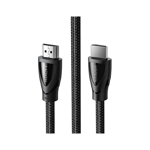 UGREEN 70319 8K HDMI M/M Round Cable with Braided 1m