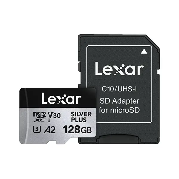 LEXAR LMSSIPL128G-BNANG Professional SILVER PLUS 128GB microSDXC™ UHS-I Card