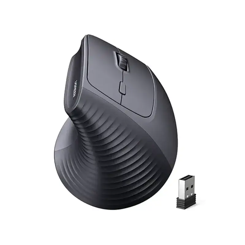 UGREEN M571 (55916) Wireless Vertical Mouse - Black