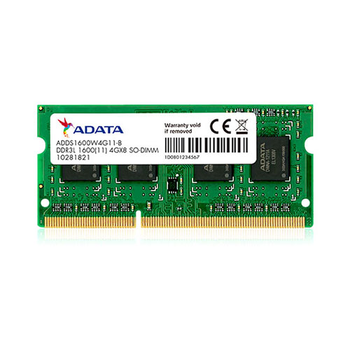 ADATA 8GB DDR3L 1600 Bus Laptop Ram