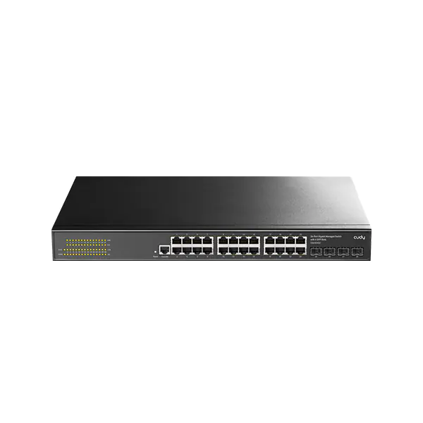 CUDY GS2024S2 24-GbE 4-SFP L2 Managed Gigabit Switch