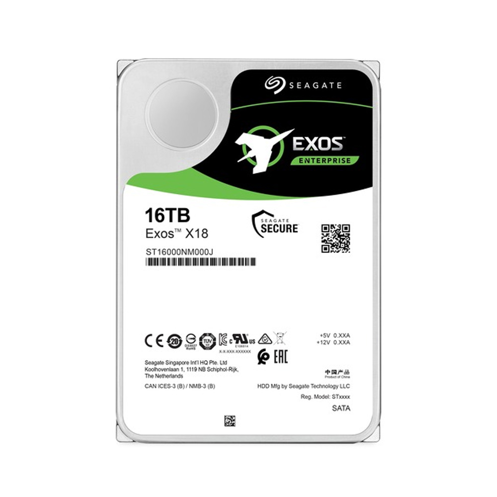 Seagate EXOS ST16000NM000J Enterprise HDD/16TB/7.2K/SATA  6Gb/s/QNAP