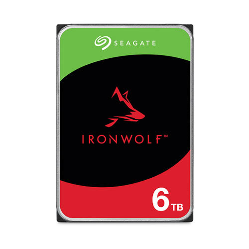 Seagate IronWolf (ST6000VN001) 6TB 3.5 Inch SATA 5400RPM NAS Hard Drive