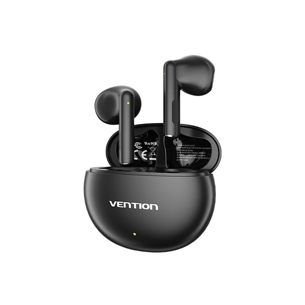 VENTION NBKB0 Elf E06 True Wireless Bluetooth Earbuds - Black