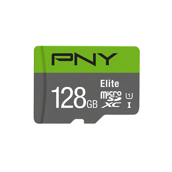 PNY Elite Class 10 U1 128GB microSD Memory Card