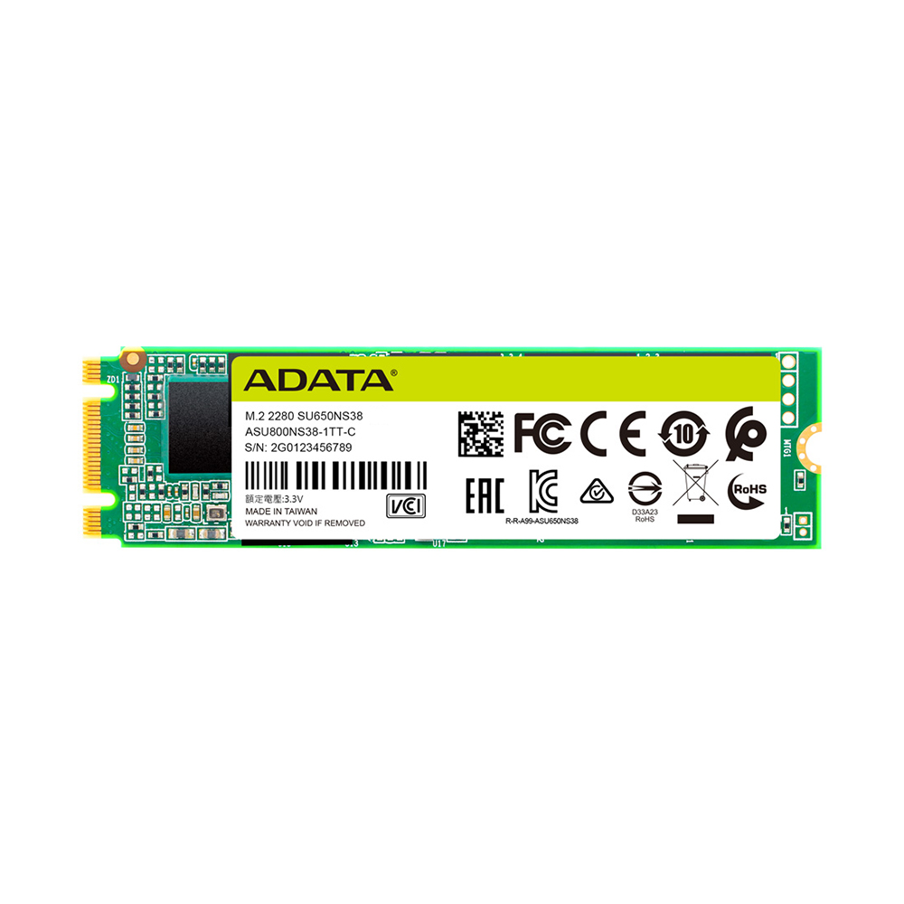 ADATA 256GB SU650 2280 SATA M.2 SSD