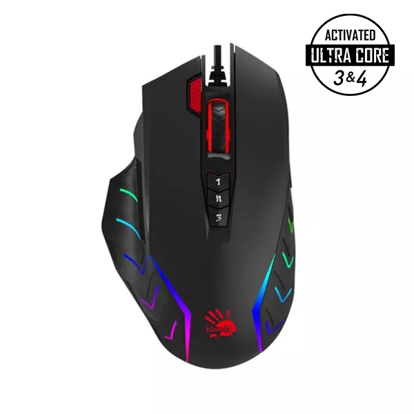 A4TECH BLOODY J95S 2-Fire RGB Animation Gaming Mouse